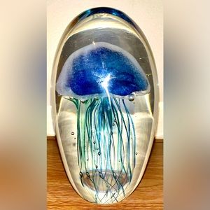 Real Jellyfish Paperweight